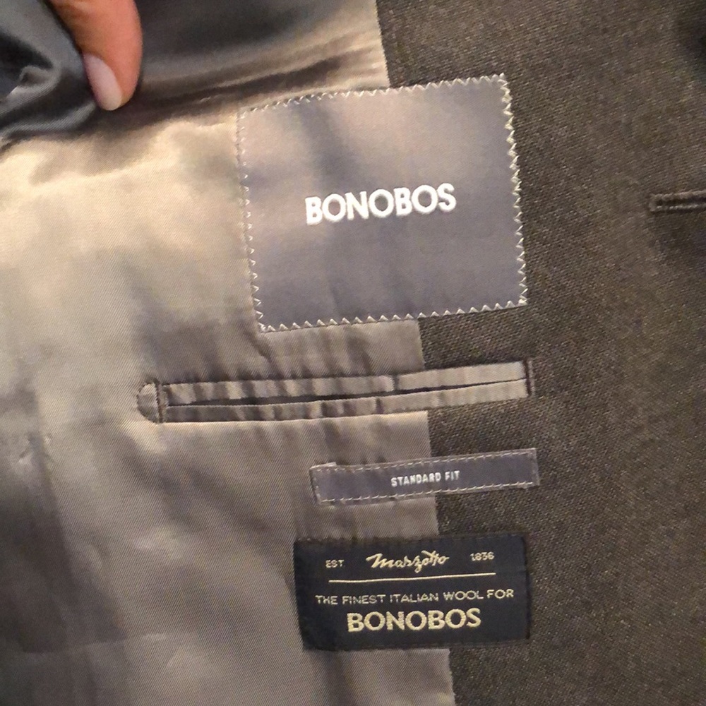 Bonobos gray jacket - Picture 4 of 6